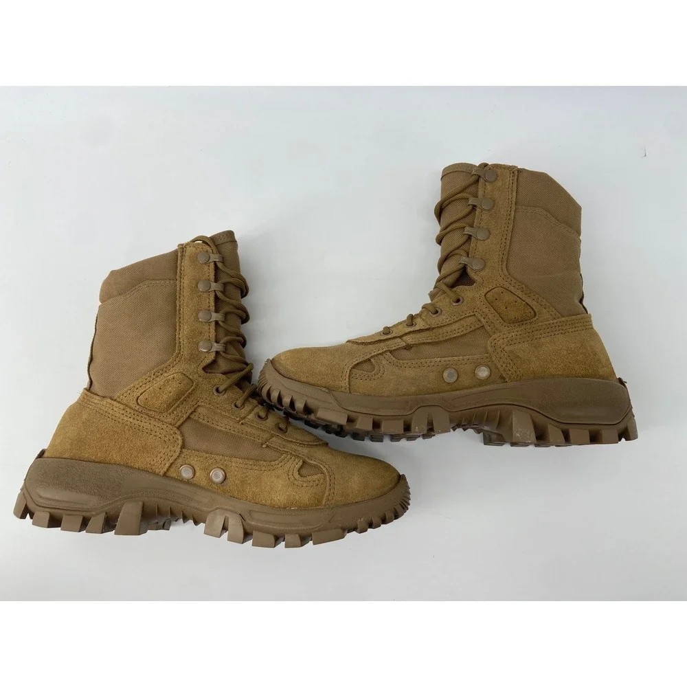McRae Military Combat Boots Men 8 Coyote Brown 8177 Terassault T1 Tactical Army